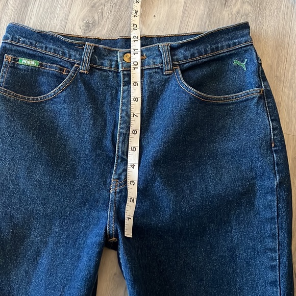 Puma high waisted cropped denim jeans - Picture 3 of 13